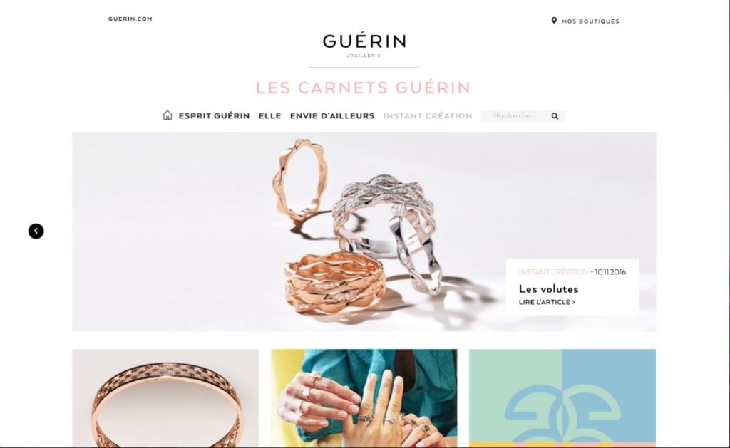 site guerin joaillerie