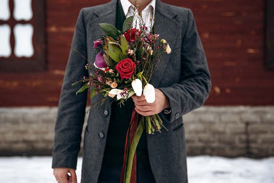 costume mariage hivers