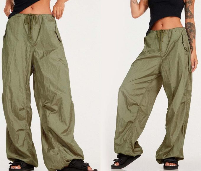 pantalon parachute