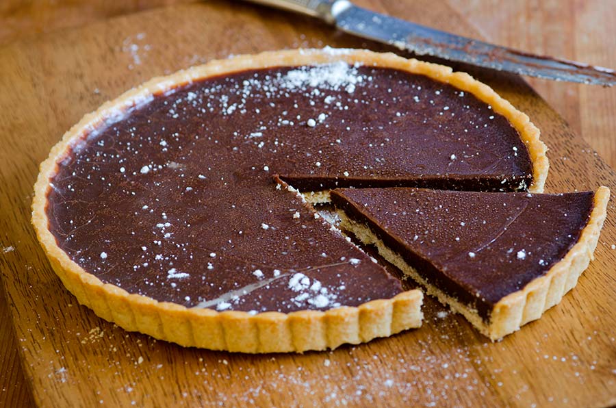tarte au chocolat