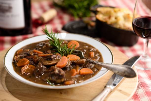 plat cuisiné livraison à domicile boeuf bourguignon