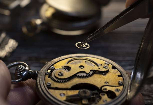 Un atelier de réparation des montres 