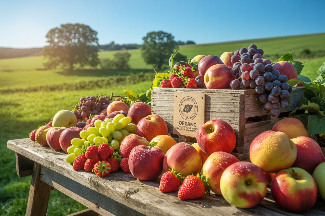 mangez des fruits bio